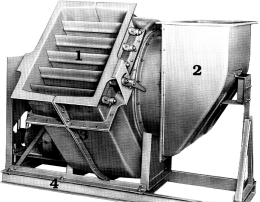 Industrial fan blower dampers